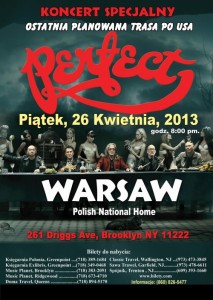 Koncert Perfect - Ostatnia trasa po USA